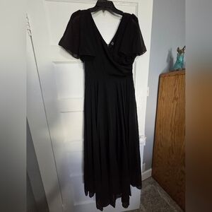 SHEIN Black A-Line Dress (Size M)